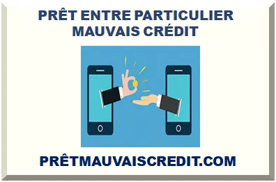 QUÉBEC PRÊT ENTRE PARTICULIER AVEC MAUVAIS CRÉDIT 2025